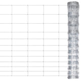 Ogrodzenie vidaxl 50 m 150 cm ocynkowana stalowa srebrna kolorowa