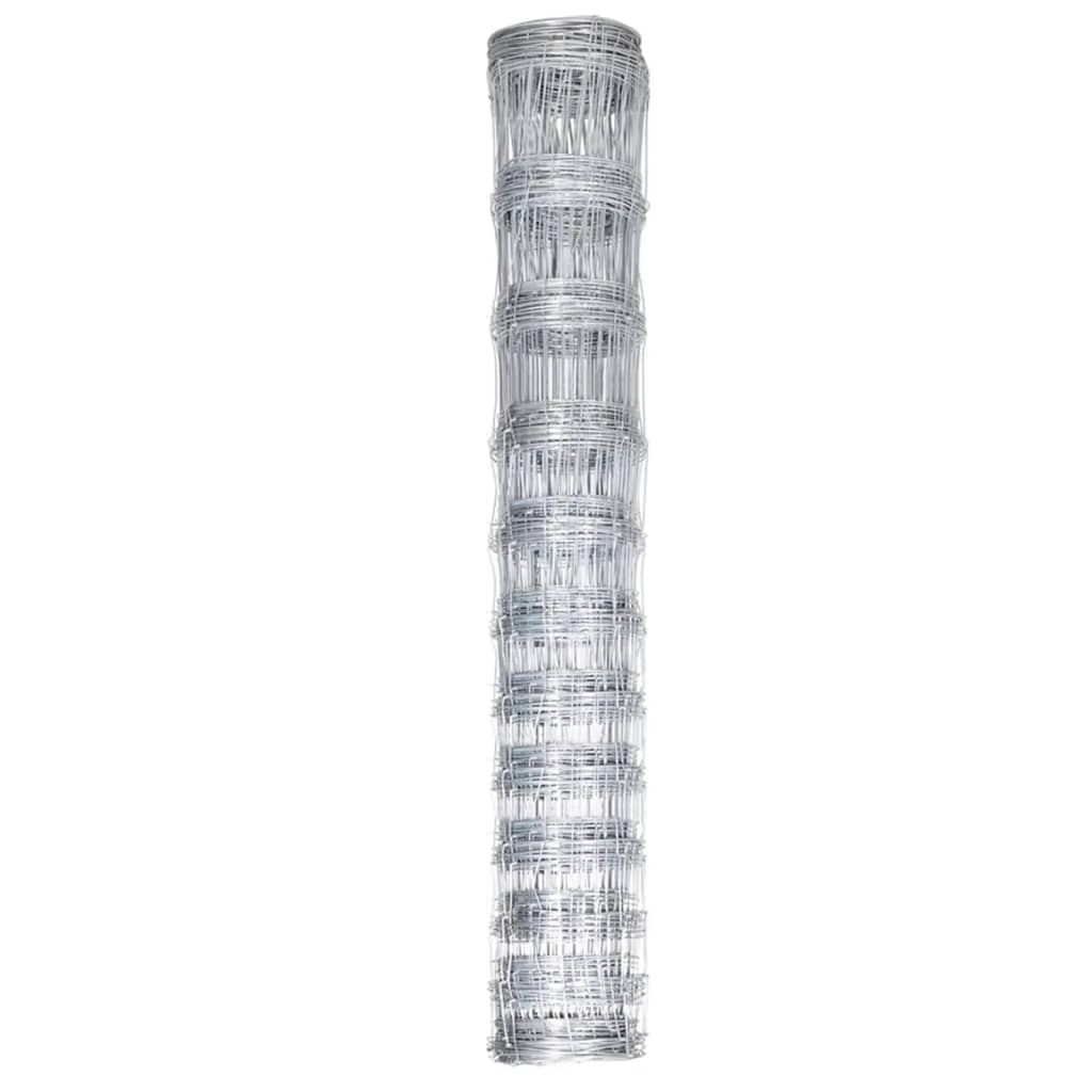 Ogrodzenie vidaxl 50 m 150 cm ocynkowana stalowa srebrna kolorowa