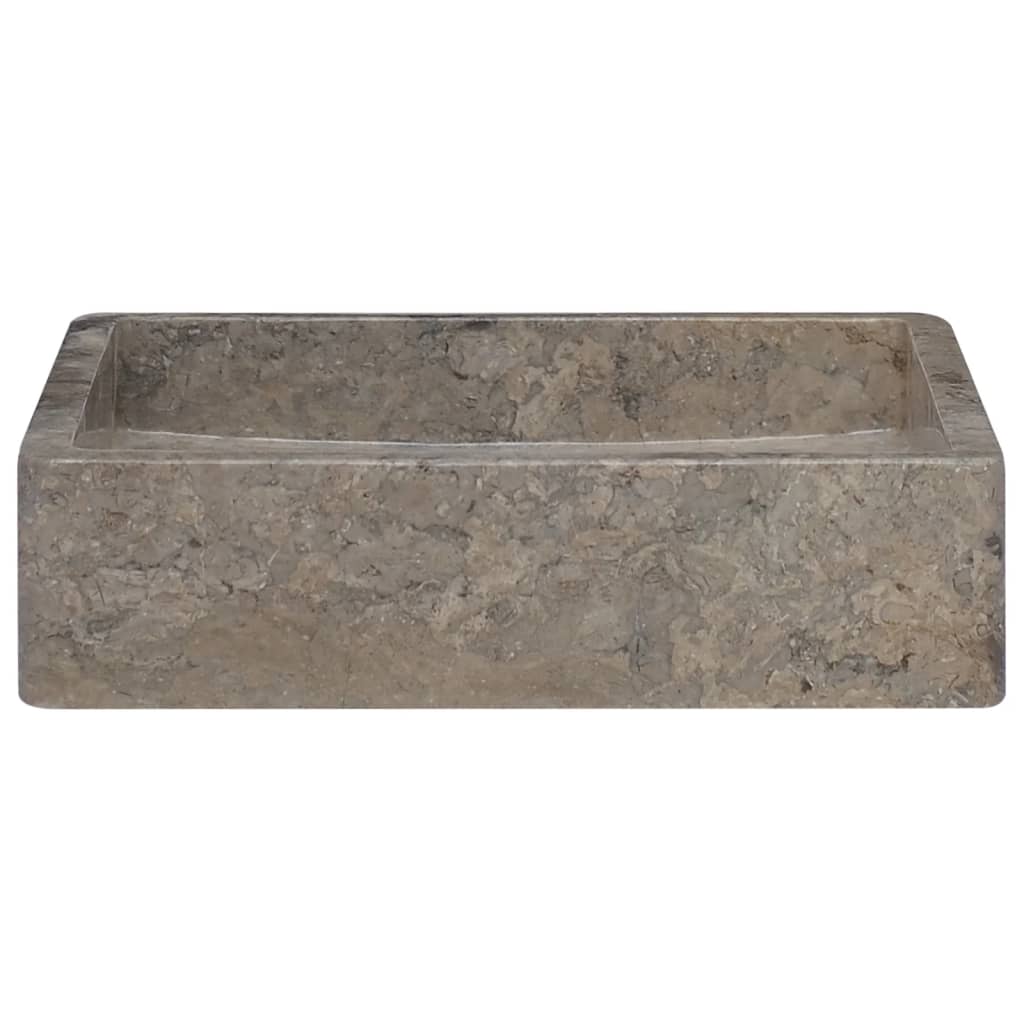 Vidaxl Sink 40x40x10 cm Marmorgrau