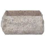 Vidaxl Sink 30x30x13 cm Marble Grigio