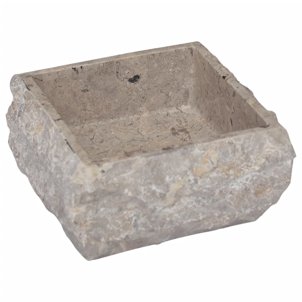 Vidaxl Sink 30x30x13 cm Marble Grigio