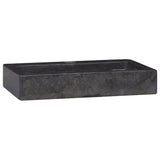 Vidaxl Washbasin Wall -Mounta de vía de mármol de 38x24x6.5 cm de mármol