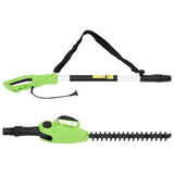 Vidaxl hedge saks elektrisk teleskop 41 cm 550 W