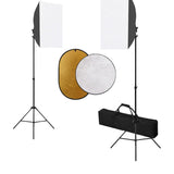 Vidaxl Photo Studio Set With Softbox Lamps a Reflektor