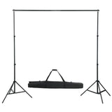 Vidaxl Photo Studio Set s lampami, deštníky, pozadím a reflektorem