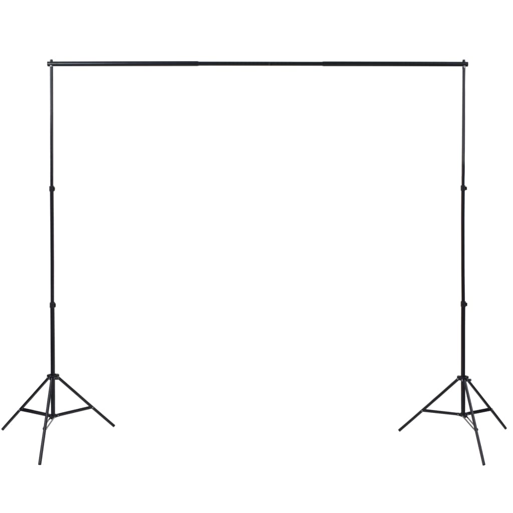 VidaXL Photo Studio Kit with Softbox Lights, Background and Reflector