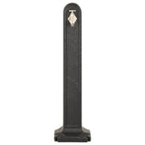 Vidaxl Water column with tap stone-look anthracite-colored