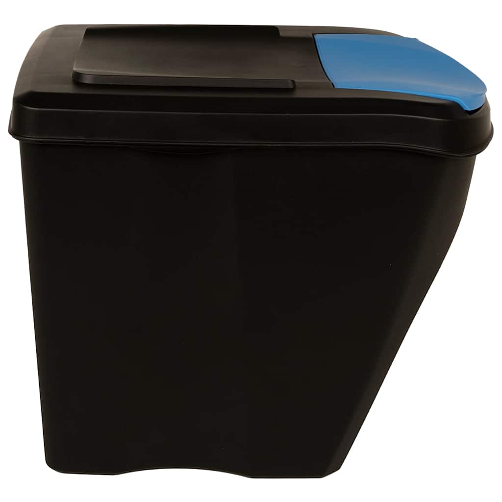 Vidaxl garbage cans 4 st stackable 100 l anthracite -colored