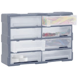 Vidaxl Organizer with 8 large drawers 52x16x37 cm