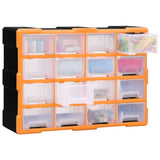 Organizzatore Vidaxl con 16 cassetti medi 52x16x37 cm
