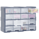 Organizzatore Vidaxl con 16 cassetti medi 52x16x37 cm