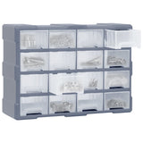 Organizzatore Vidaxl con 16 cassetti medi 52x16x37 cm