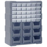 Vidaxl Organizer with 39 drawers 38x16x47 cm