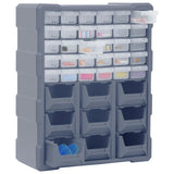 Vidaxl Organizer with 39 drawers 38x16x47 cm