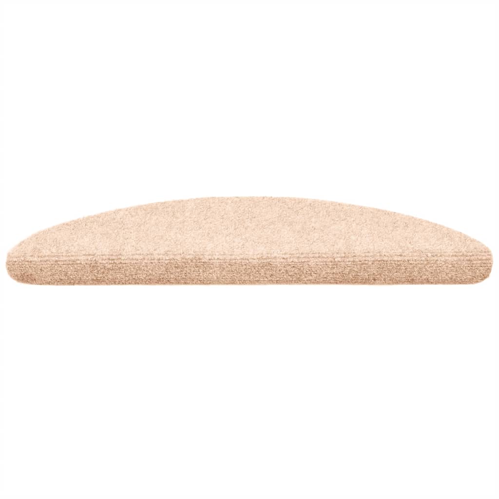 Vidaxl Schody Maty Self -adhezyjne 10 sztuk 56x17x3 cm crème pół -halfound