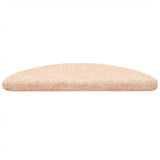 Vidaxl Schody Maty Self -adhezyjne 10 sztuk 56x17x3 cm crème pół -halfound