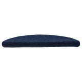 Vidaxl Stair Mats Self -Tilholdt 5 St. 56x17x3 cm nål følte marineblå blå