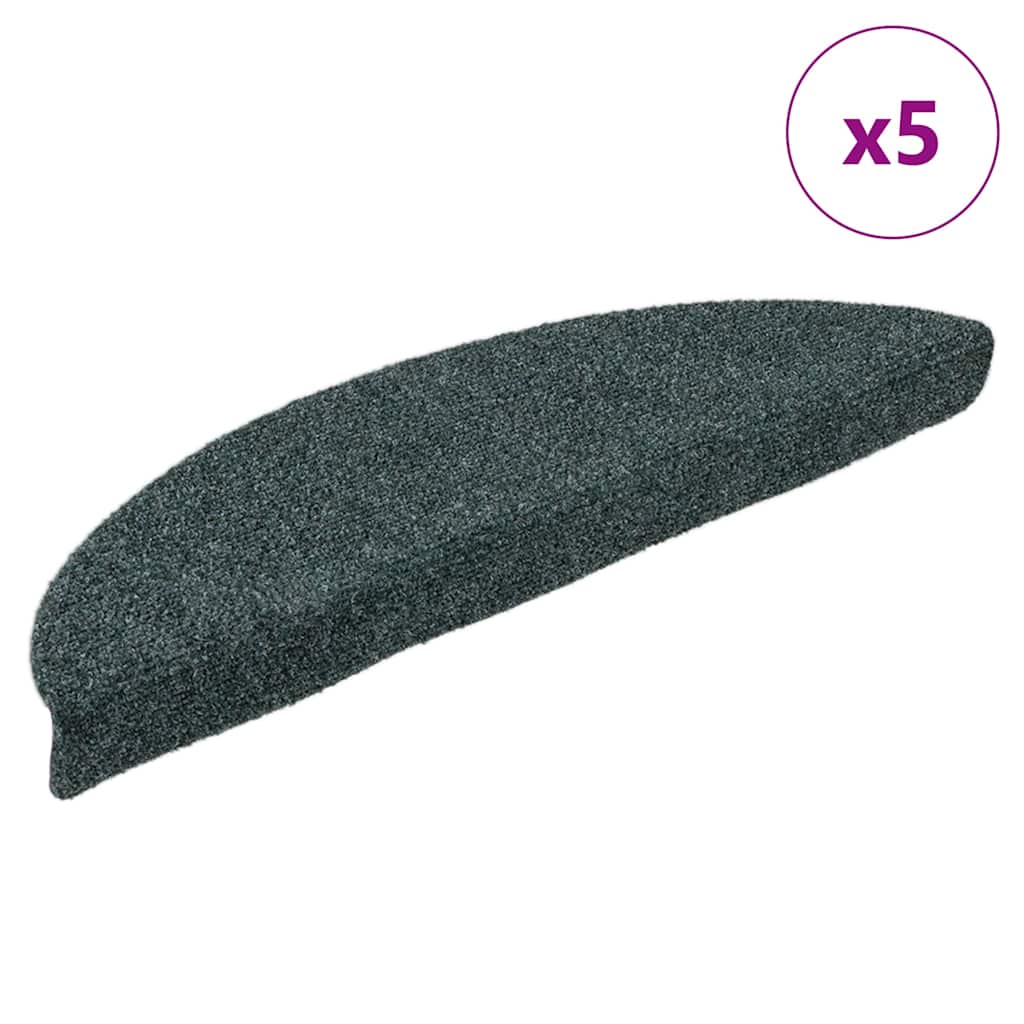 Vidaxl -Treppen selbst -adhäsiv 5 ST 56x17x3 cm Nadel sich grün gefühlt