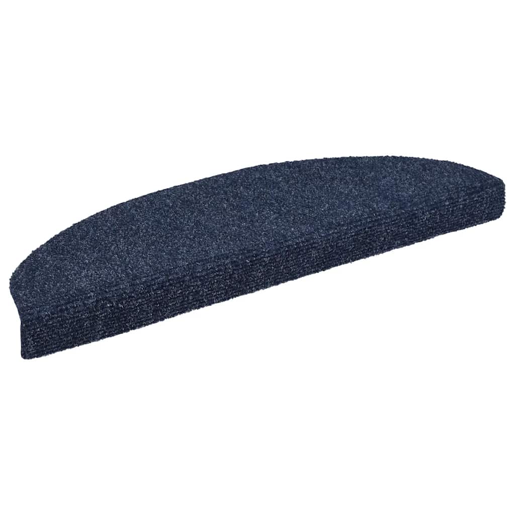 Vidaxl Stair Mats Self Adhesive 10 pcs 65x21x4 cm igla je bila modra
