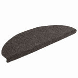 Vidaxl stair mats self -adhesive 5 pieces 65x21x4 cm anthracite hemisphere large
