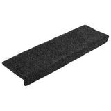 Vidaxl tappetini per autoadesivo 10 pezzi 65x21x4 cm bordo rettangolare