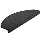 Vidaxl Stair Mats 10 St 65x24x4 CM Anthracite Hemisphere Large