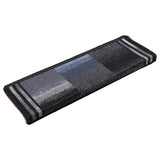 Vidaxl Stair Mats Self -Adhesive 10 St 65x21x4 cm černá a šedá