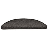 Vidaxl trapper selvklebende 15. sisal-utseende 56x17x3cm Antracittfarge