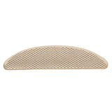 Vidaxl stair mats self-adhesive 15 st sisal look 56x17x3 cm berber