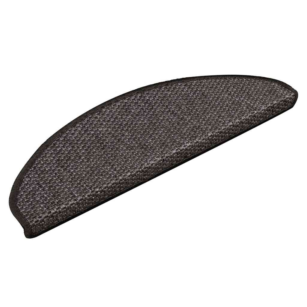 Vidaxl Staircases Self-adhesive 15st Sisal look 65x21x4cm Anthracite color