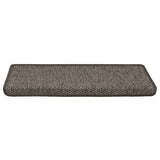 Vidaxl Trapen selbstbeweg 15st Sisal kuckt 65x21x4cm Grey a Bige