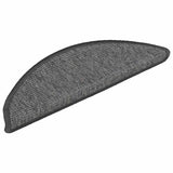 Vidaxl stair mats self -adhesive 15 st 56x17x3 cm beige and gray