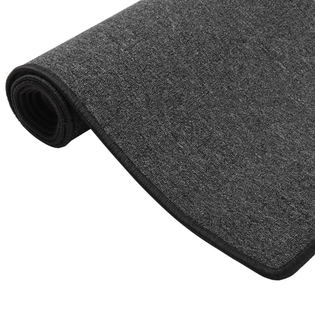Vidaxl Carpet runner 50x100 cm anthracite -colored