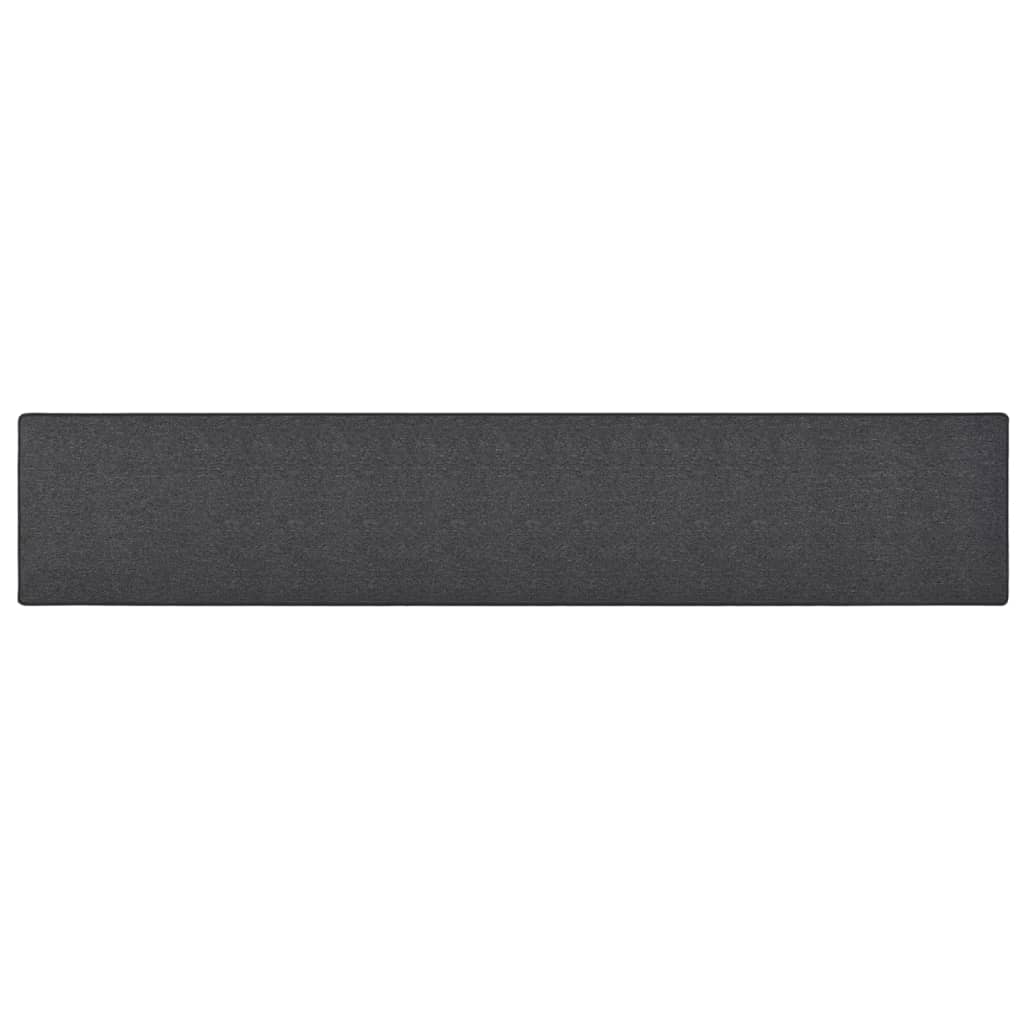 Vidaxl Teppech Runner 50x300 cm Anthhracite -Colored