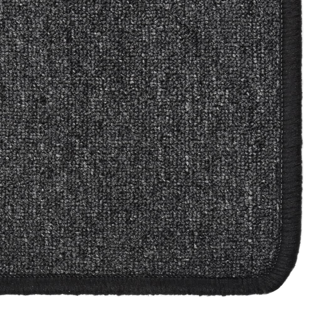 Vidaxl Carpet runner 80x200 cm anthracite -colored