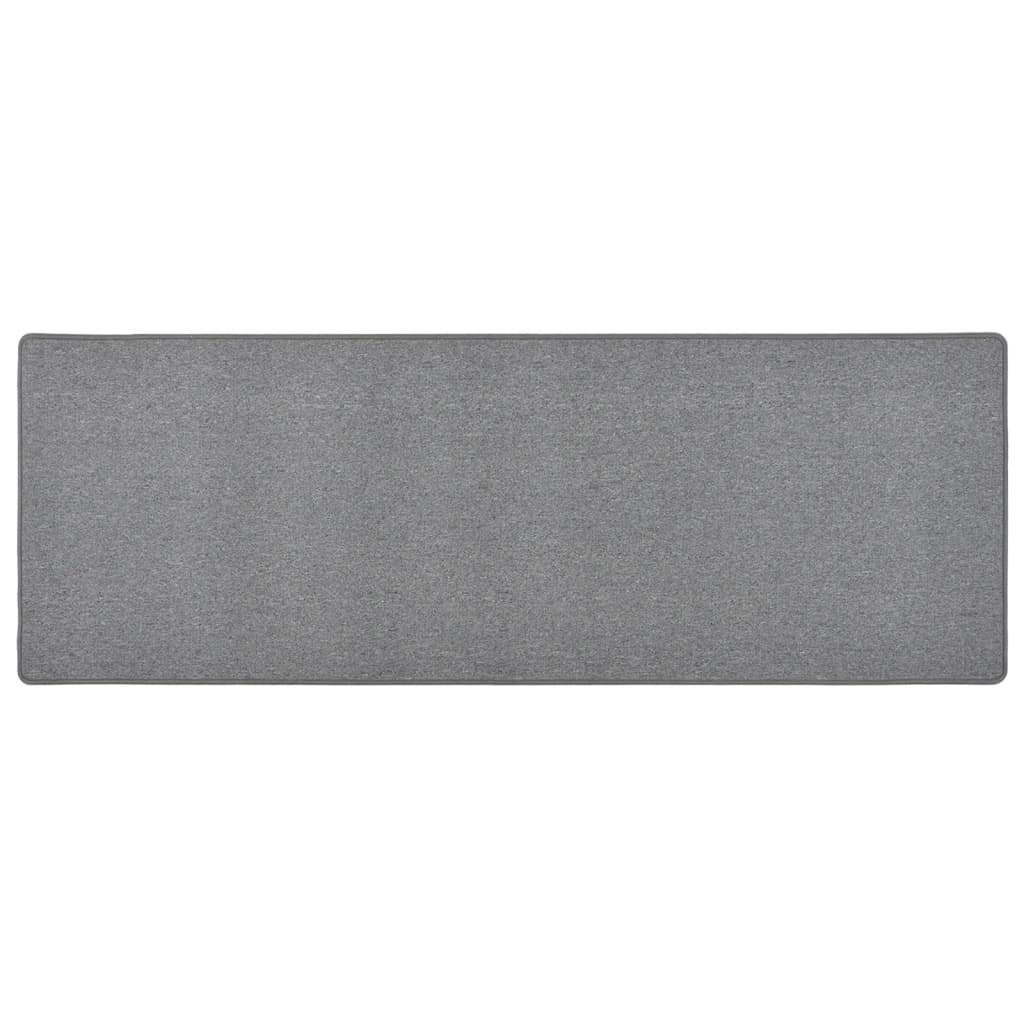 Vidaxl Teppech Runner 50x150 cm donkel gro