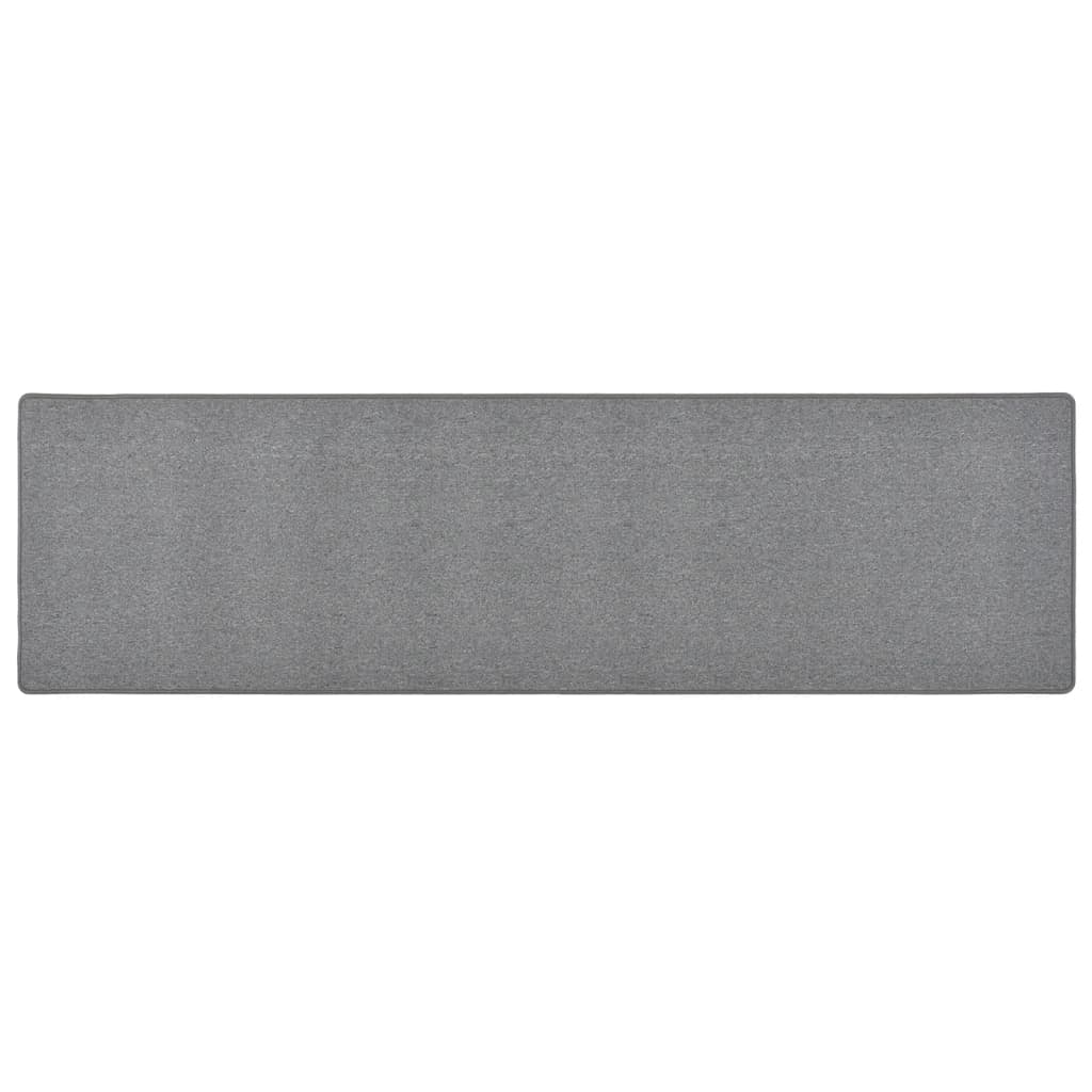 Vidaxl Carpet runner 50x200 cm dark gray