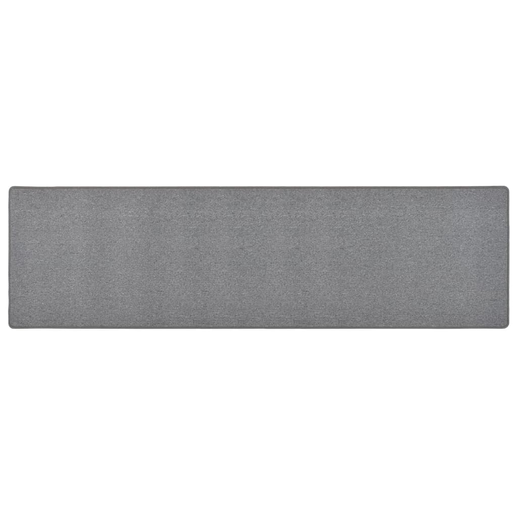 Vidaxl Carpet runner 80x300 cm dark gray