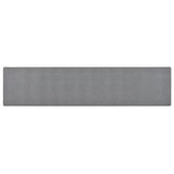 Vidaxl preproga tekač 80x400 cm temno siva