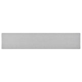 Vidaxl Carpet runner 50x250 cm light gray