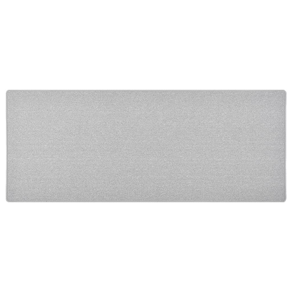 Vidaxl Carpet Runner 80x200 cm svetlo siva