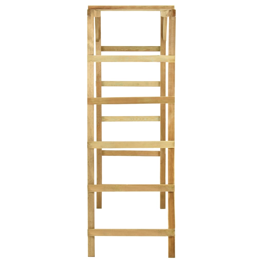 Vidaxl Dziecięcy stojak na wspinaczkę 170x60x170 cm stałą sosnę