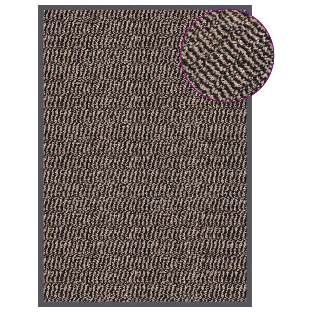 Vidaxl Doormat Tufted 40x60 cm Dark Brown