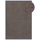 Vidaxl Doormat huet 80x120 cm donkelbrong