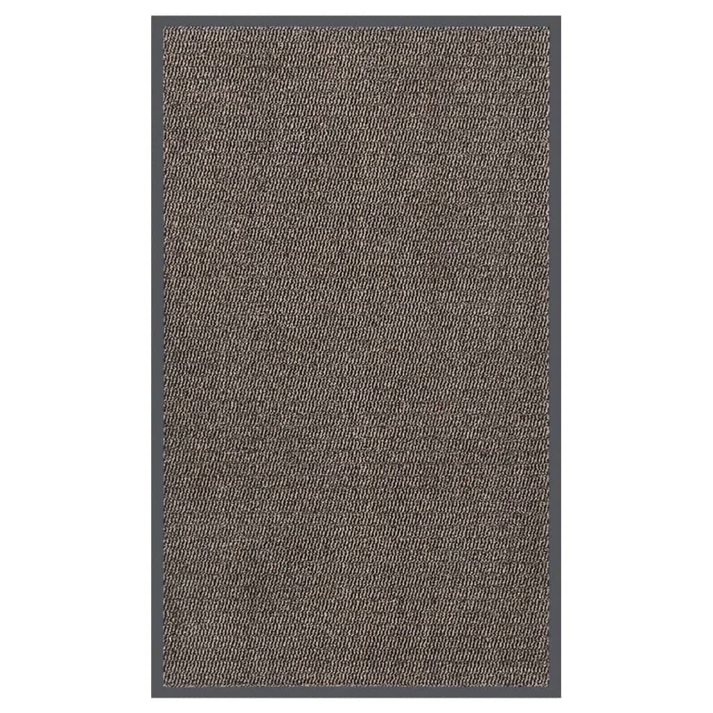 Vidaxl Doormat Tufted 90x150 cm ciemnobrązowy