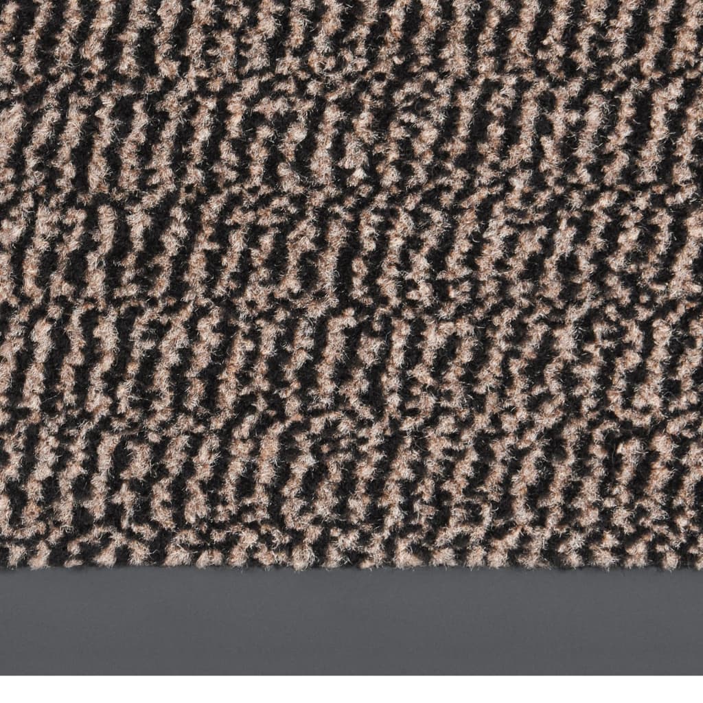 Vidaxl Doormat Tufted 90x150 cm ciemnobrązowy