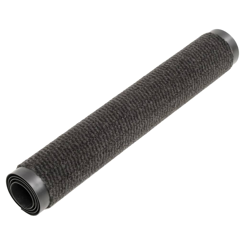Vidaxl Doormat tuftede 60x150 cm sort