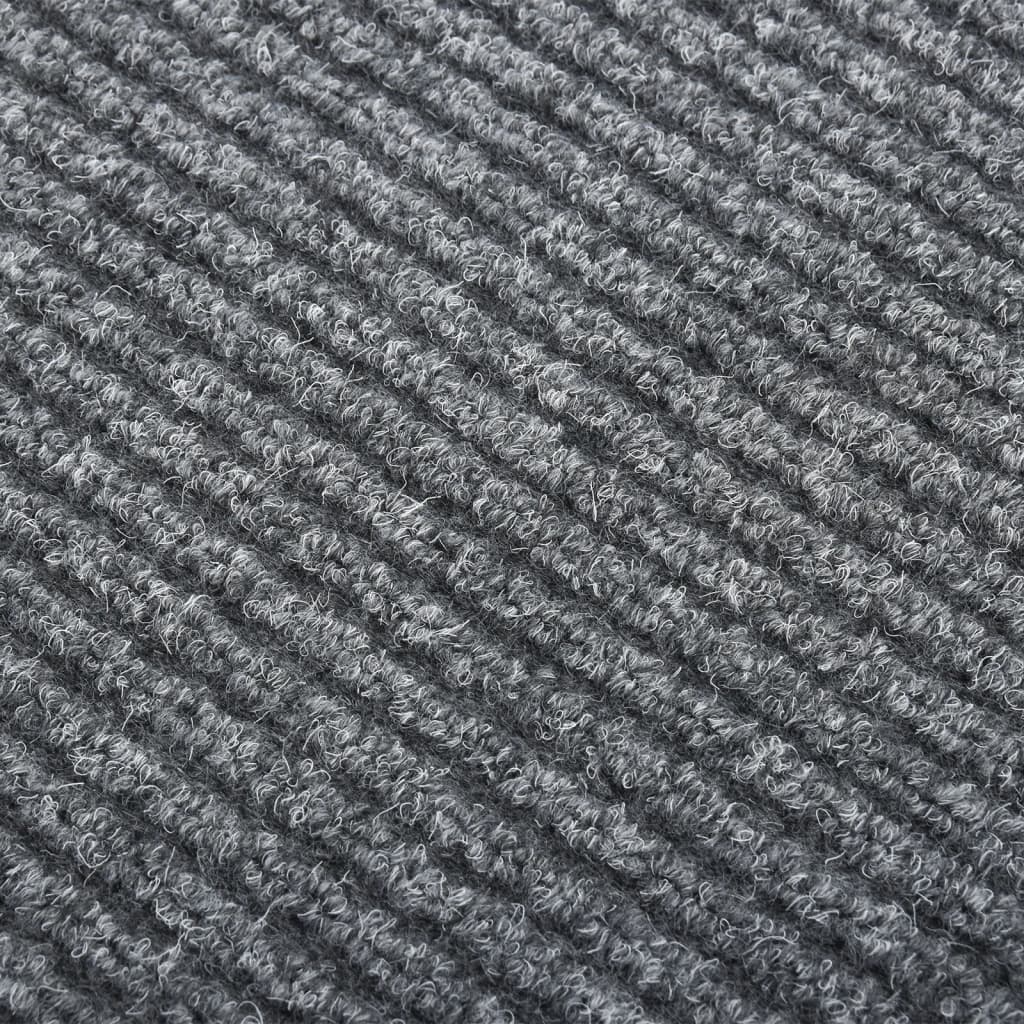 Vidaxl Droogloopmat 100x150 cm Gray