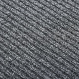 Vidaxl Droogloopmat 100x150 cm Gray