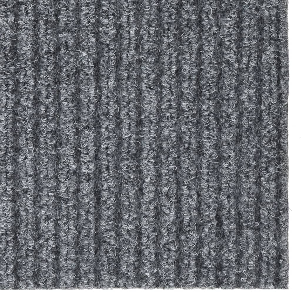 Vidaxl Droogloopmat 100x150 cm Gray